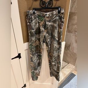 Magellan out doors hunting pants in the color “real tree edge”